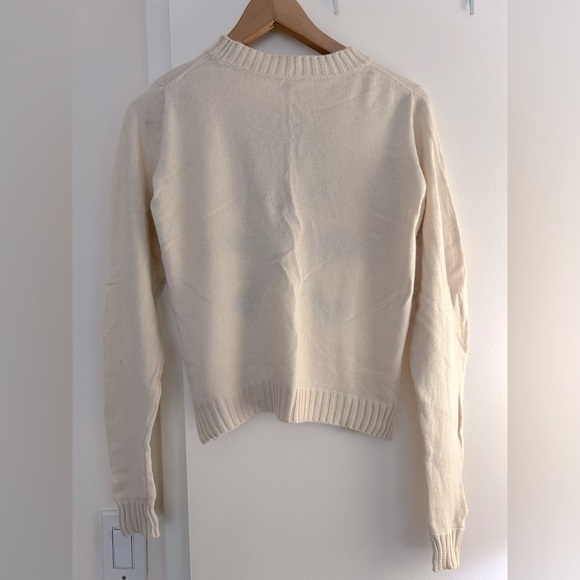 Banjo & Matilda Silk/Cashmere Skull Sweater, XS - Picture 2 of 5
